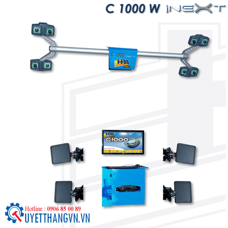 Máy cân chỉnh góc lái xe du lịch C1000 Inext HPA