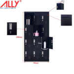 Tủ cá nhân locker trường mầm non mẫu giáo ALLY QT-LK01