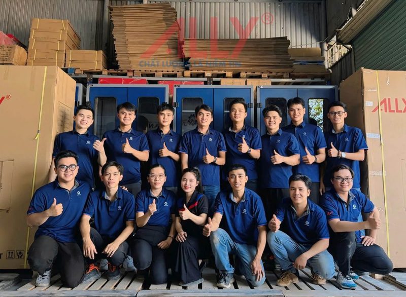 Tủ Công Nghiệp 2 Cánh ALLY QT-TU2C