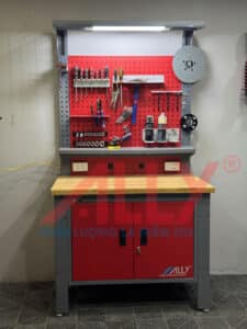 bàn nguội thao tác cơ khí Ally QT-BN14; bàn thao tác ALLY QT-BN14 chính hãng; bàn nguội cơ khí; bàn nguội chịu lực tốt