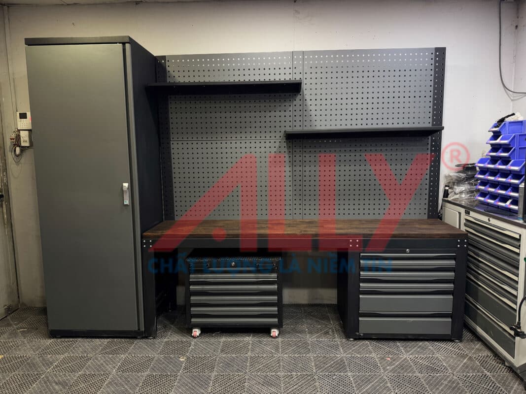 tủ đựng đồ nghề ALLY QT-MSSSDL01 giải pháp lưu trữ an toàn, liên kết sản phẩm chính hãng