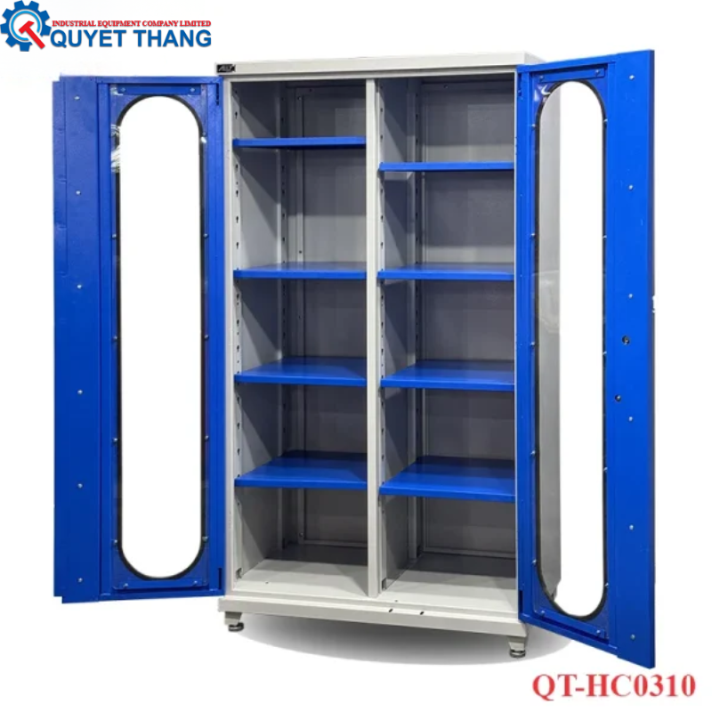 Tủ dụng cụ 2 cánh nhiều đợt chứa