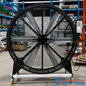 Quạt công nghiệp di động RLBF03M-2.2-6 đường kính 2.2m lưu lượng gió lớn cho nhà xưởng