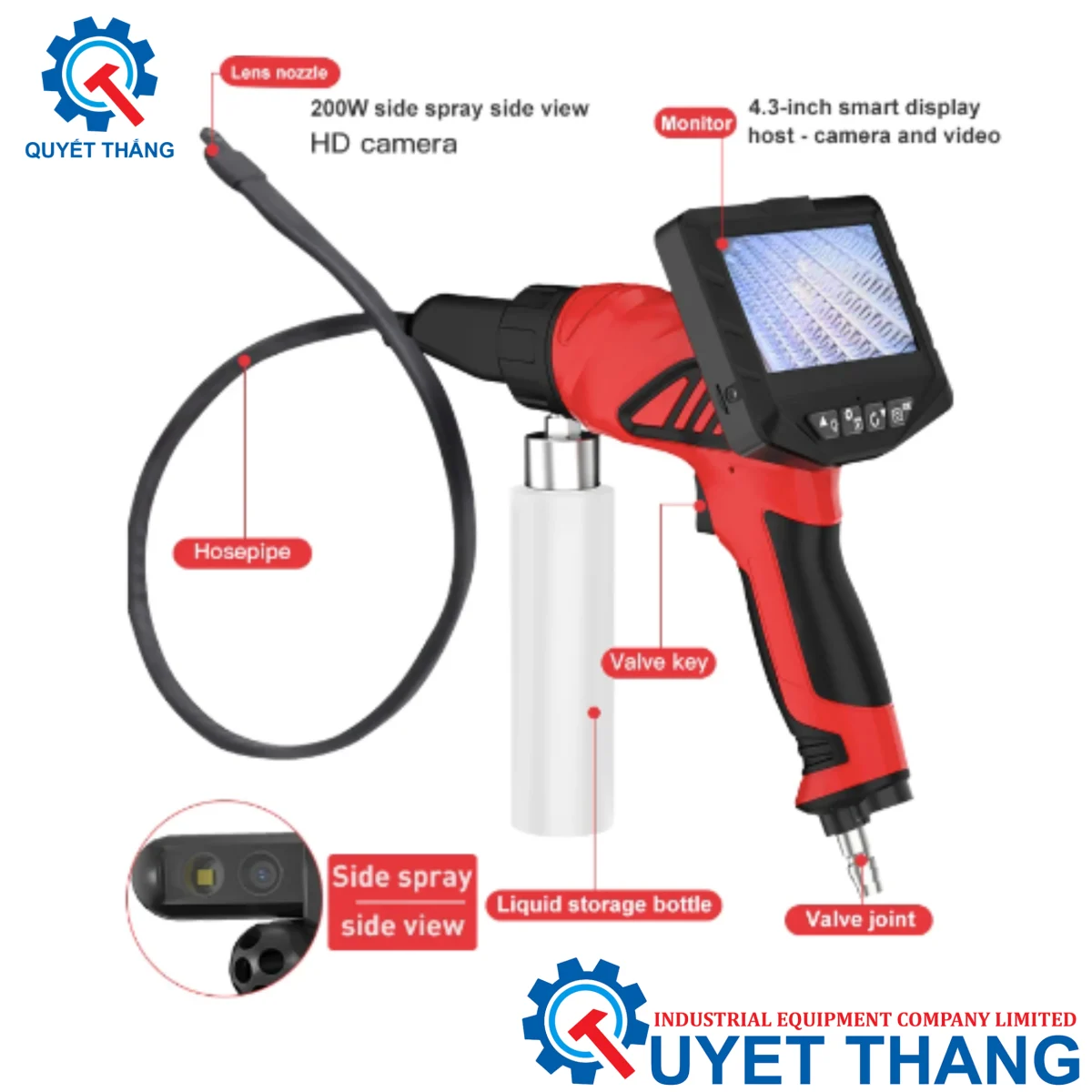 Súng Nội Soi và Vệ Sinh Dàn Lạnh Xe Hơi - Ảnh 2