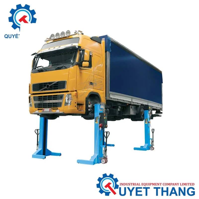 Cầu Nâng 4 Trụ Di Động độc lập 7.5 tấng 7,5 tấn HPA PCM 75 Italy - Ảnh 2