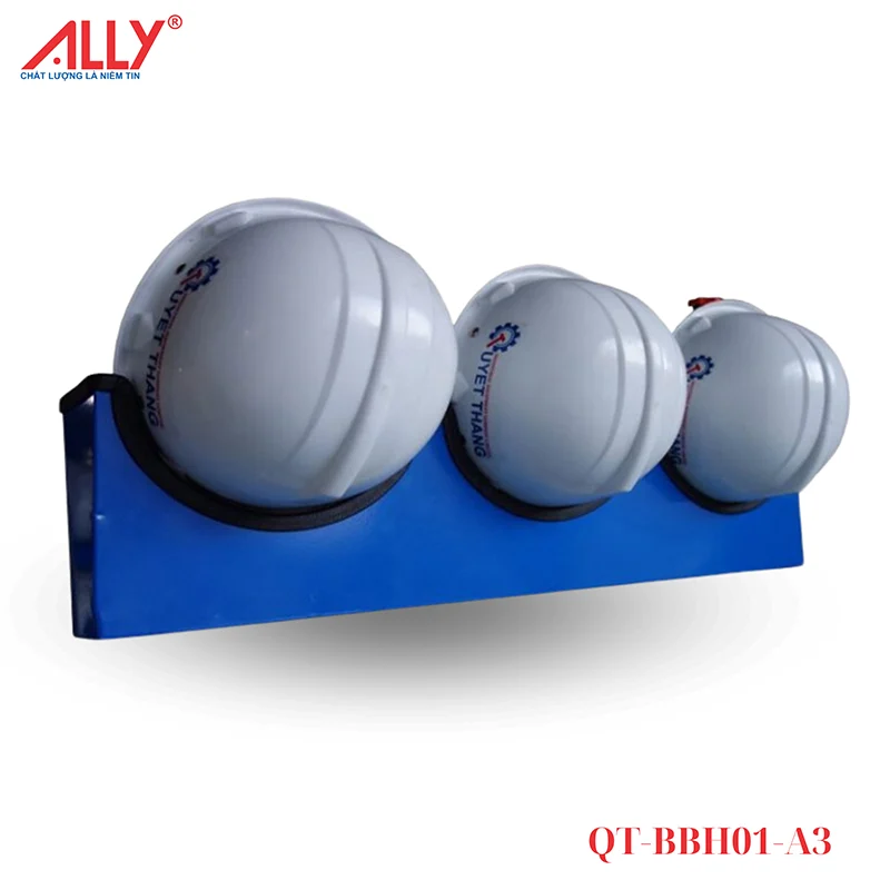 Giá treo tường nón bảo hộ ALLY QT-BBH01-A3 - Ảnh 2