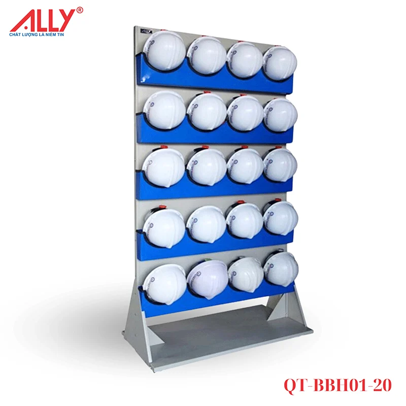 Kệ treo mũ bảo hộ lao động ALLY QT-BBH01-20 - Ảnh 2