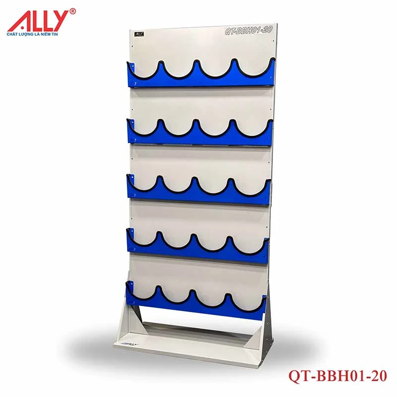 Kệ treo mũ bảo hộ lao động ALLY QT-BBH01-20