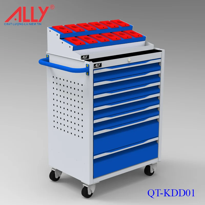 Kệ đựng dao CNC tiện 12 khay ALLY QT-KDD01 - Ảnh 2