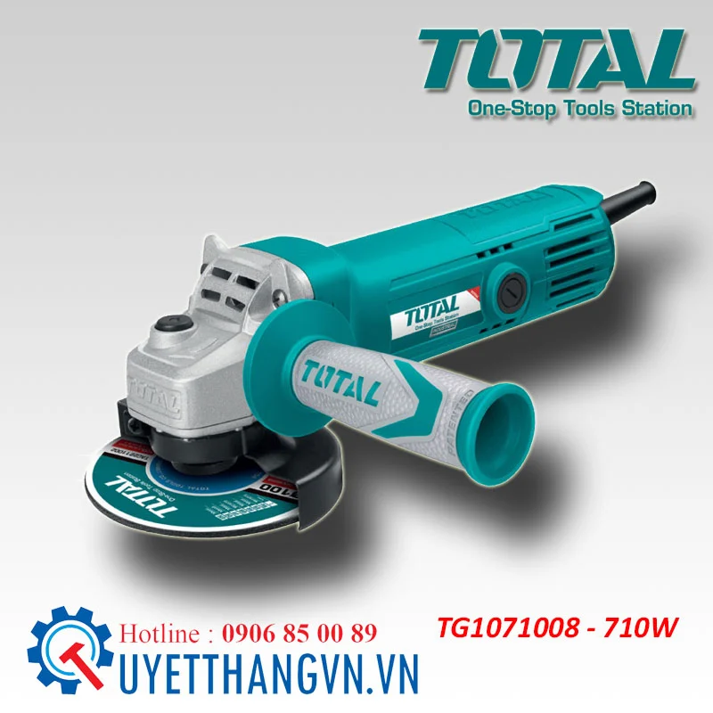Máy mài góc, máy cắt sắt cầm tay 4" TG1071008 - 710W