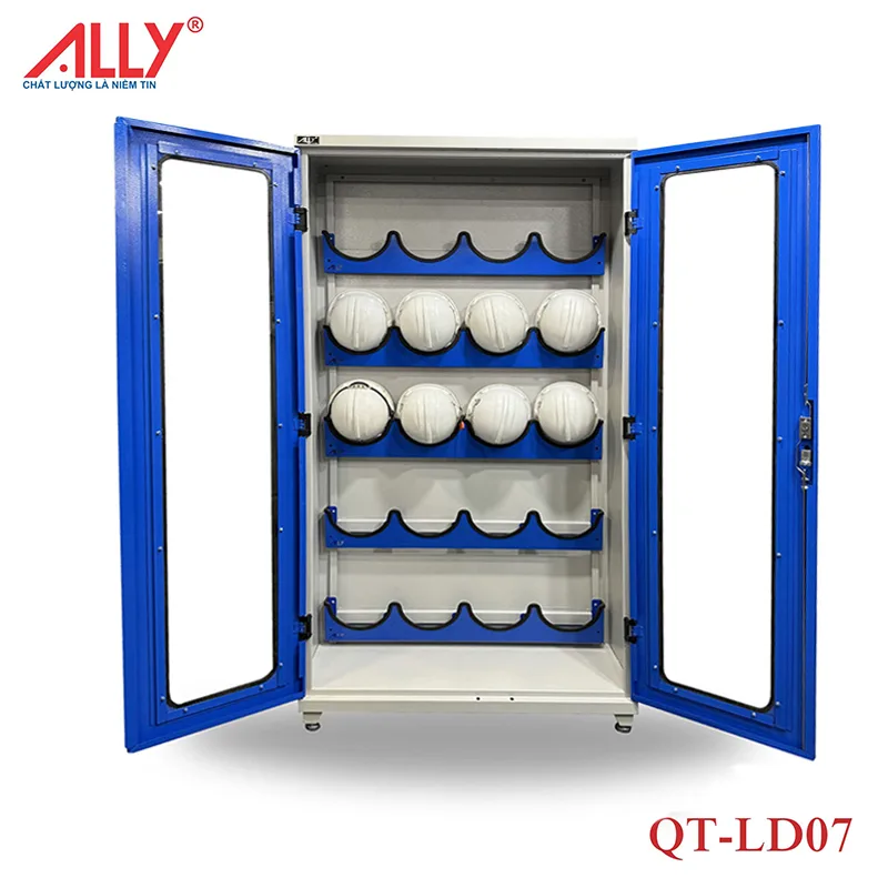 Tủ chứa nón bảo hộ nhiều ngăn ALLY QT-LD07