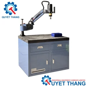 Combo Bàn Làm Việc và Máy Ta Rô Điện UNIFAST ETM-16-1100: Giải Pháp Toàn Diện Cho Xưởng Cơ Khí