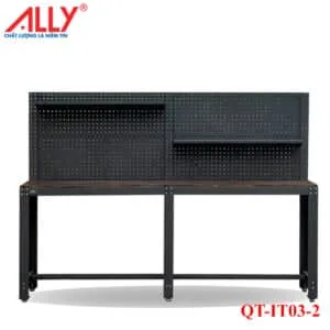 Bàn Thao Tác Điện Tử ALLY QT-IT03-2: Giải Pháp ESD & Tiêu Chuẩn Cao Cho Phòng Sạch (Cleanroom)