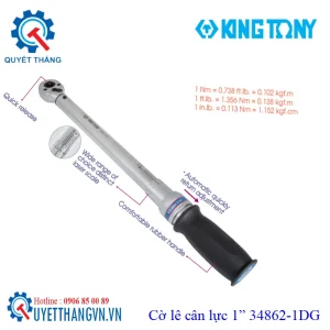 Cờ lê cân lực 1″ – 200~1000 Nm – 34862-1DG Kingtony