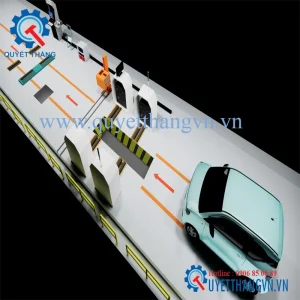 Dây chuyền kiểm tra chất lượng ô tô - xe máy