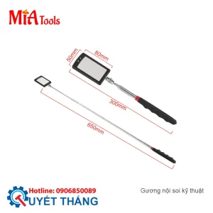 Gương nội soi kỹ thuật có led