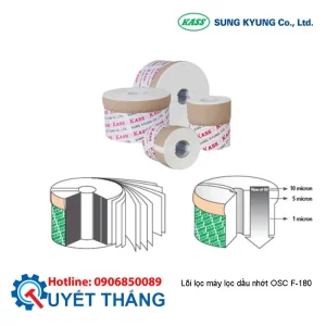 Lõi lọc máy lọc dầu nhớt KASS OSC F-180