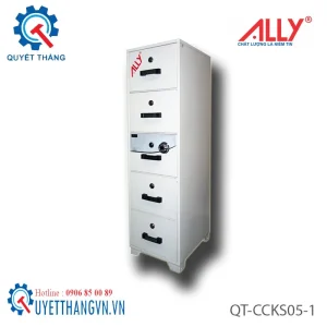 Tủ hồ sơ chống cháy có khóa an toàn ALLY QT-CCKS05-1