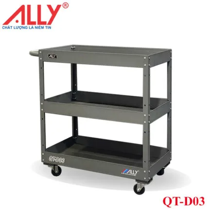 xe đẩy đồ nghề 3 ngăn QT-D03