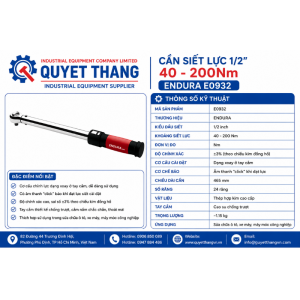 Alternative view of 40-200Nm Cần siết lực 1/2" Endura E0932