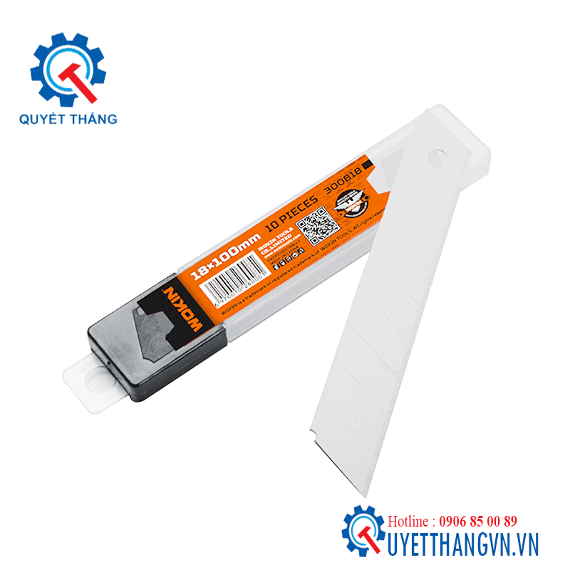Thông số kĩ thuật của Bộ 10 lưỡi dao WOKIN 301819