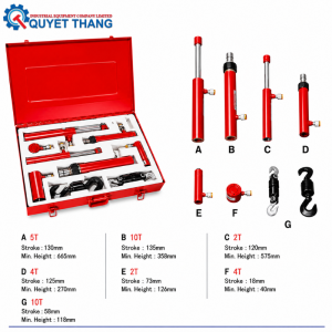 Bộ kéo vỏ xe tai nạn 10 tấn HM5401