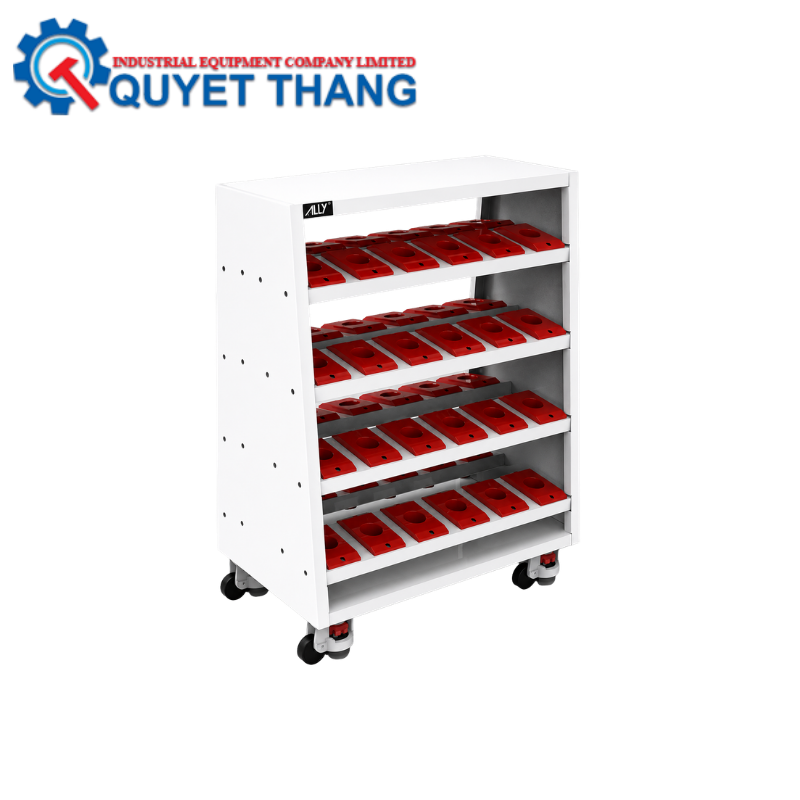 Kệ đựng dao tiện CNC 48 khay ALLY QT-KDD02