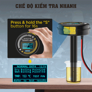 Alternative view of Thiết Bị Kiểm Tra Chất Lượng Dầu Phanh Ô Tô Autool AS506