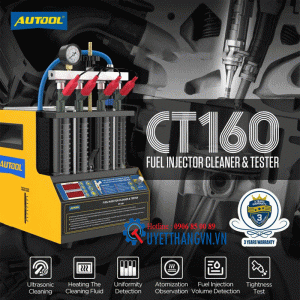 Thiết Bị Kiểm Tra Và Làm Sạch Kim Phun Điện Tử Autool CT160