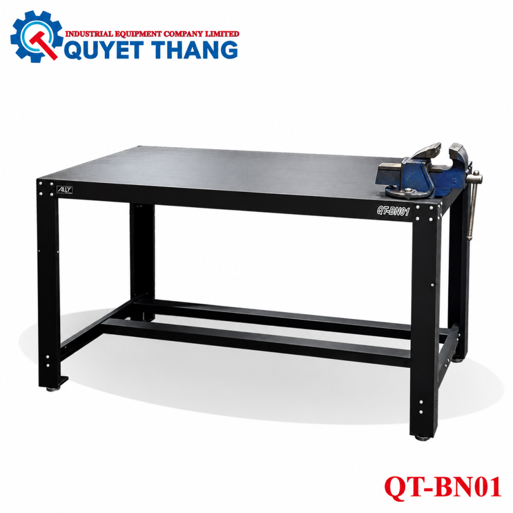 Bàn nguội cơ khí ALLY QT-BN01 khung thép sơn tĩnh điện