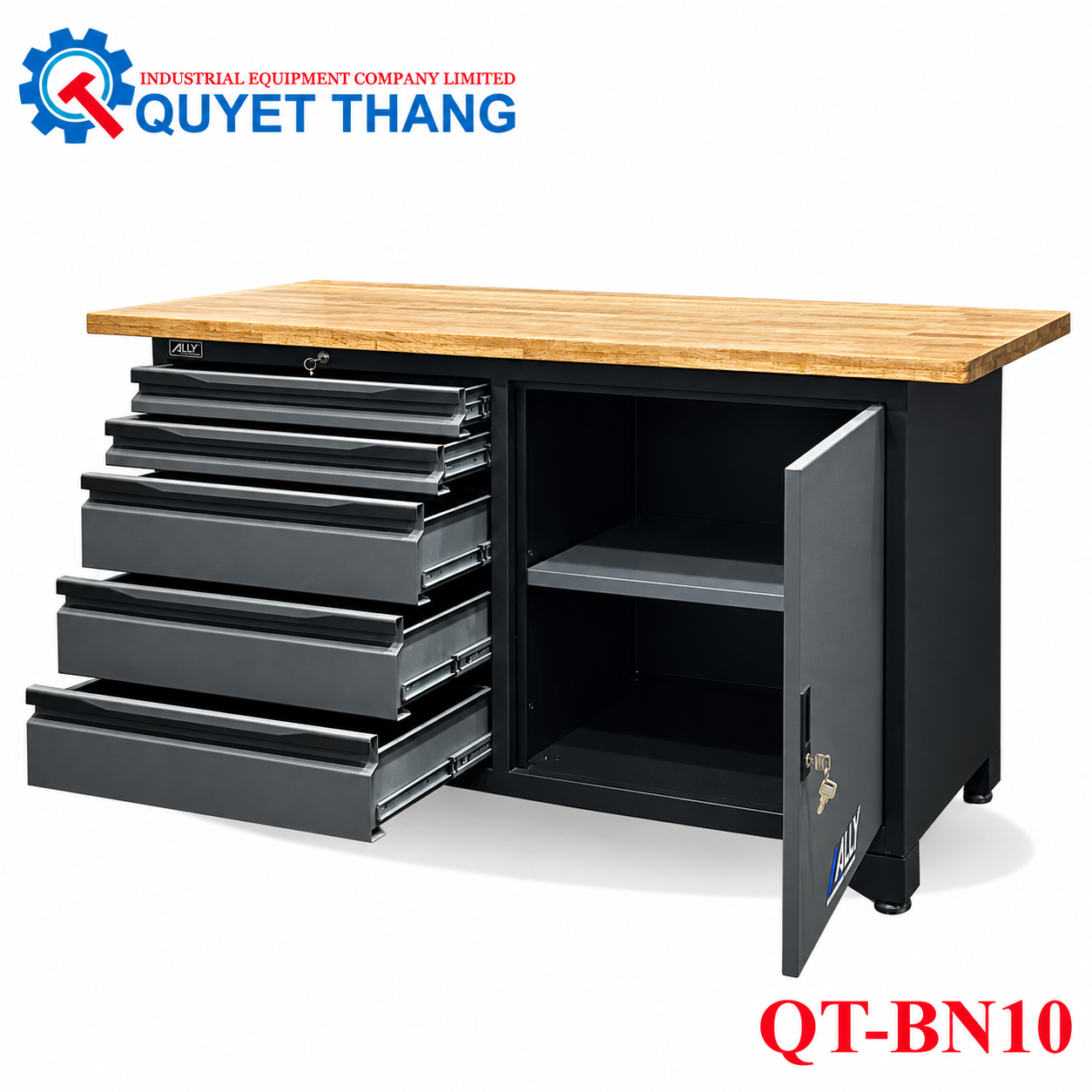 Bàn Nguội Cơ Khí ALLY QT-BN10 - Ảnh 2