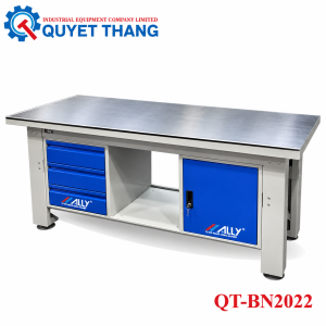 Bàn nguội cơ khí ALLY QT-BN2022 mặt thép tải trọng 2.000kg