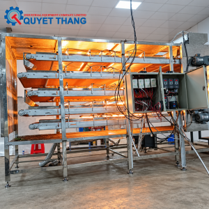 Tủ điều khiển băng tải sấy hồng ngoại đa tầng