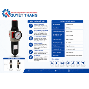 Alternative view of BỘ ĐIỀU CHỈNH / BỘ LỌC KHÍ NÉN BÁN TỰ ĐỘNG 0699101141