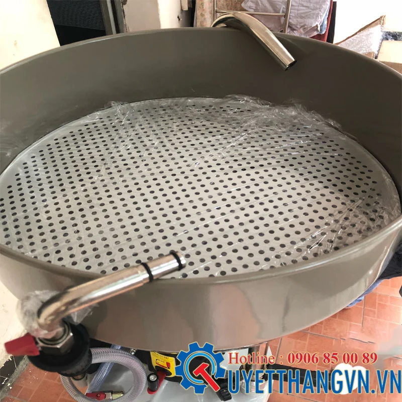 Máy hút dầu nhớt thải HC-3285 với bộ phểu và lưới lọc dầu