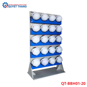 Alternative view of Kệ treo mũ bảo hộ lao động ALLY QT-BBH01-20