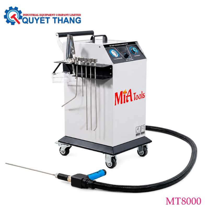 Máy Bắn Đá Khô CO2 Vệ Sinh Xe Máy MT8000