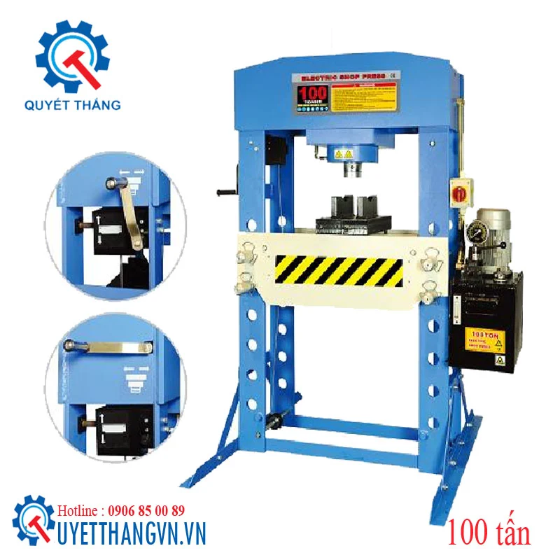 Máy ép thủy lực 100 tấn bơm điện