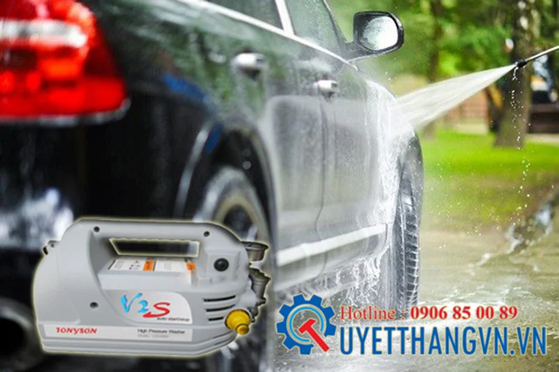 Máy xịt rửa xe gia đình Tonnyson V2S - Ảnh 4