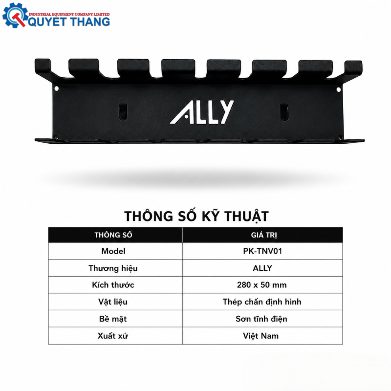 Thông số kỹ thuật Part treo tua vít PK-TNV01