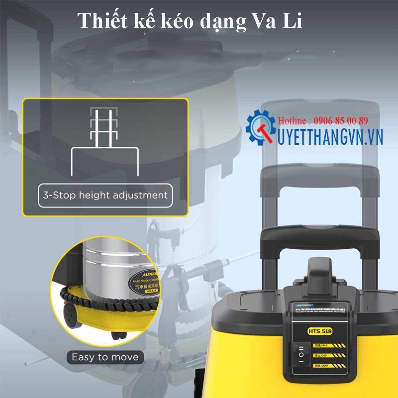 Máy Bắn Vệ Sinh Họng Nạp Bằng Hạt Autool HTS518 - Ảnh 4
