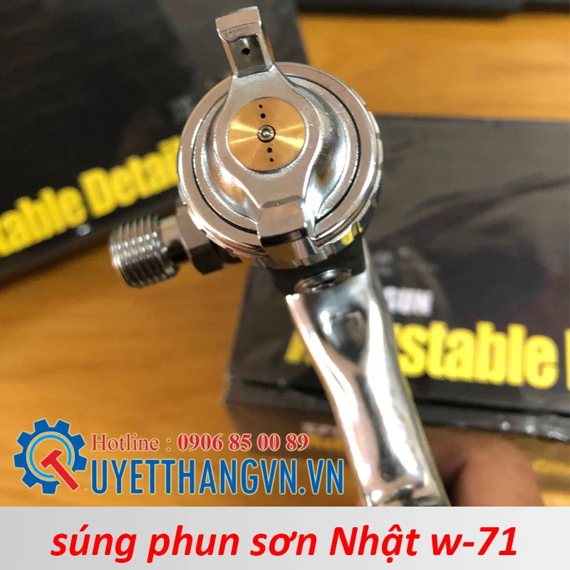 súng phun sơn Nhật w-71 với đầu phun cao cấp