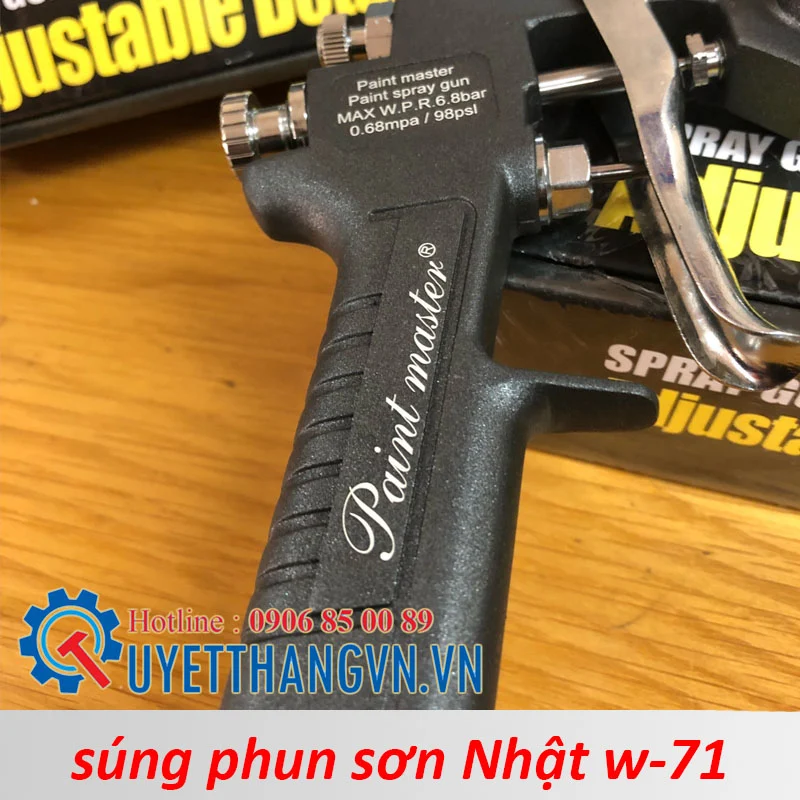 Đầu phun sơn 1.3mm KUSAKI W71-2G - Ảnh 3