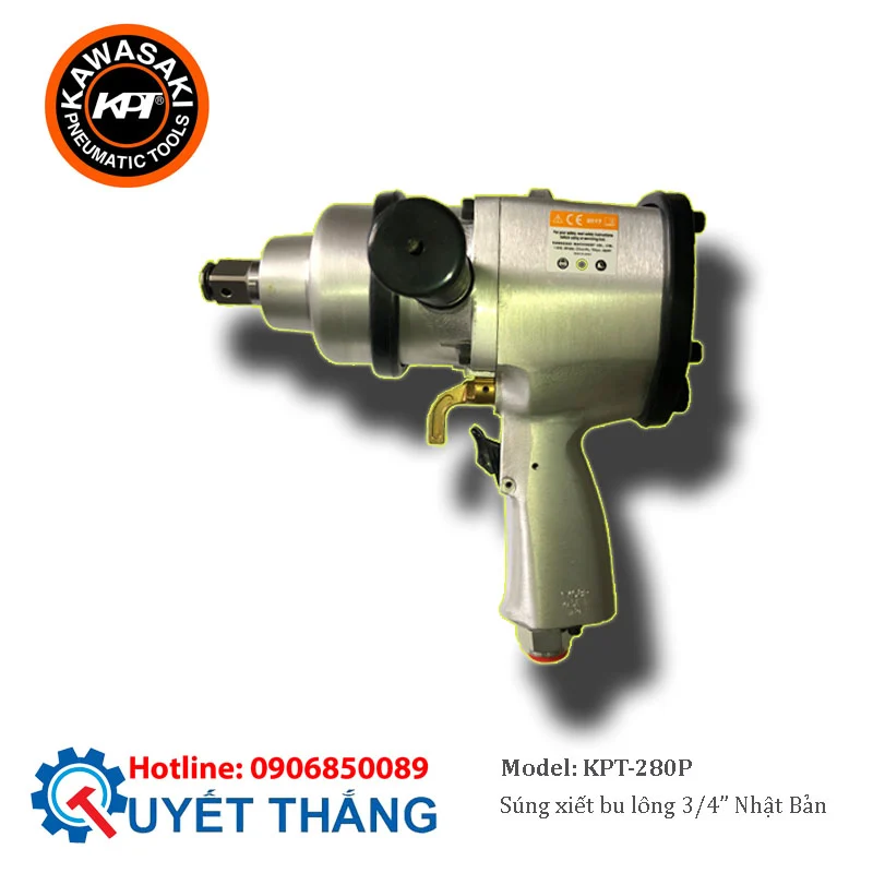 Súng xiết bu lông 3/4" KAWASAKI KPT-280P Nhật Bản