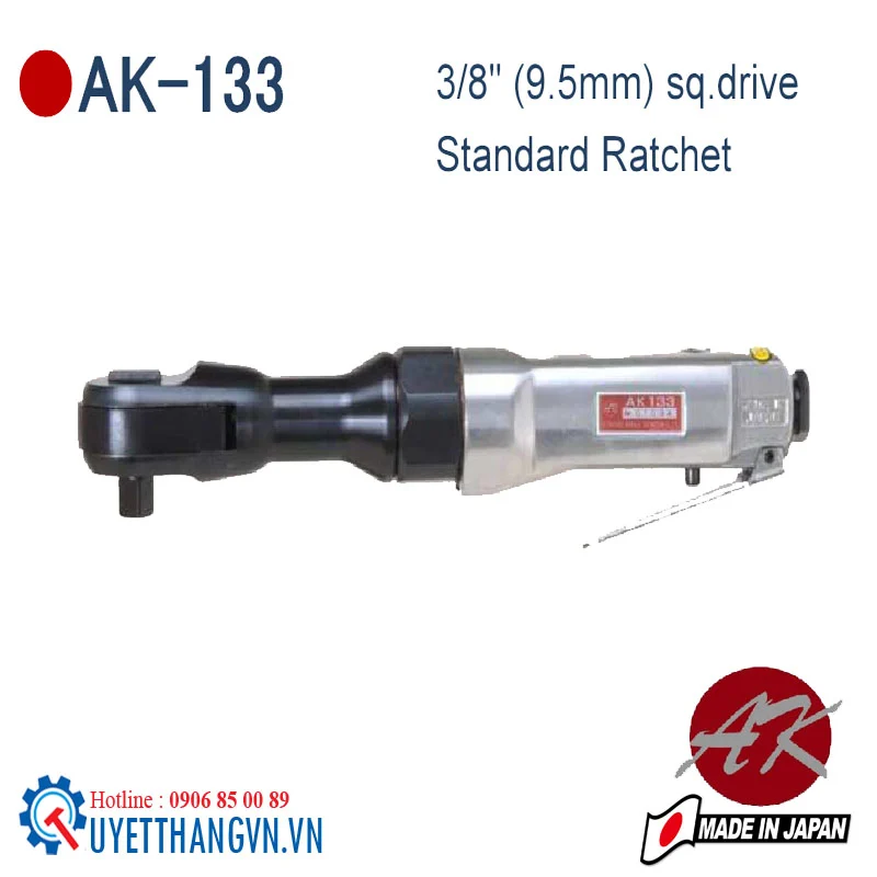 Máy xiết bu lông tay ngang 3/8" AK-133