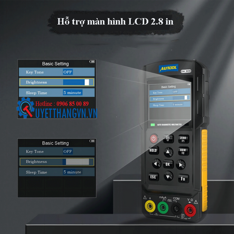 Thiết Bị Đo Dao Động Kế Vạn Năng Autool DM303 - Ảnh 7
