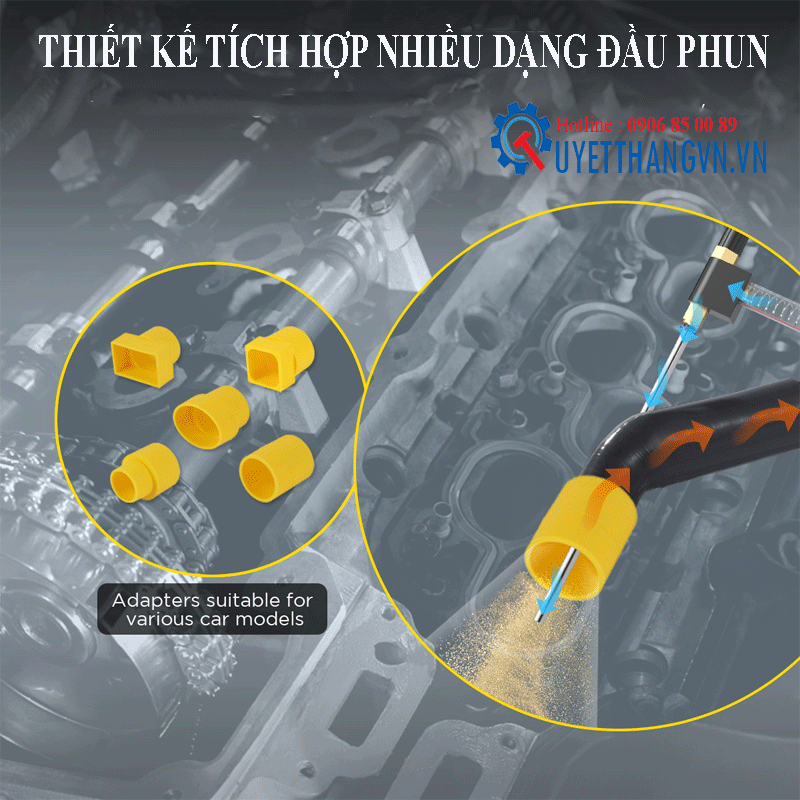 Máy Bắn Vệ Sinh Họng Nạp Bằng Hạt Autool HTS518 - Ảnh 3