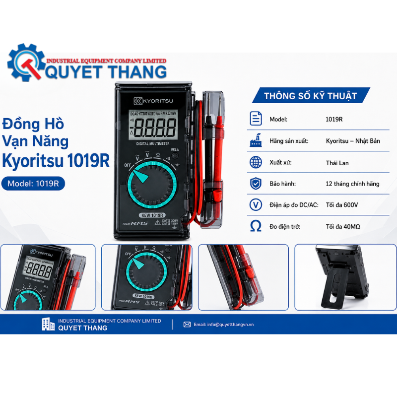 Đồng Hồ Vạn Năng Kyoritsu 1019R - Ảnh 2