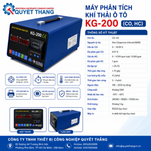 Alternative view of Máy Phân Tích Khí Thải Ô Tô KG-200 (CO, HC)