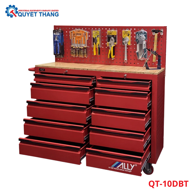 Tủ Đựng Đồ Nghề ALLY 10 Ngăn QT-10DBT - Ảnh 2